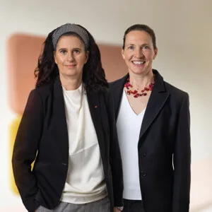 Foto Sonja Kaspar & Mag. Theresa Rojko