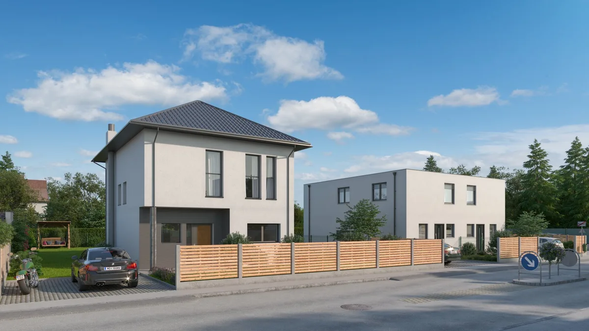 Eckgrundstück mit Einfamilienhaus