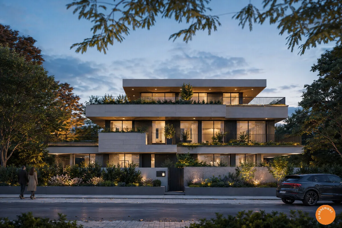Baubewilligtes Wohnprojekt am Wörthersee mit 6 Wohnungen & Penthouse, ca. 400 m² WNF!