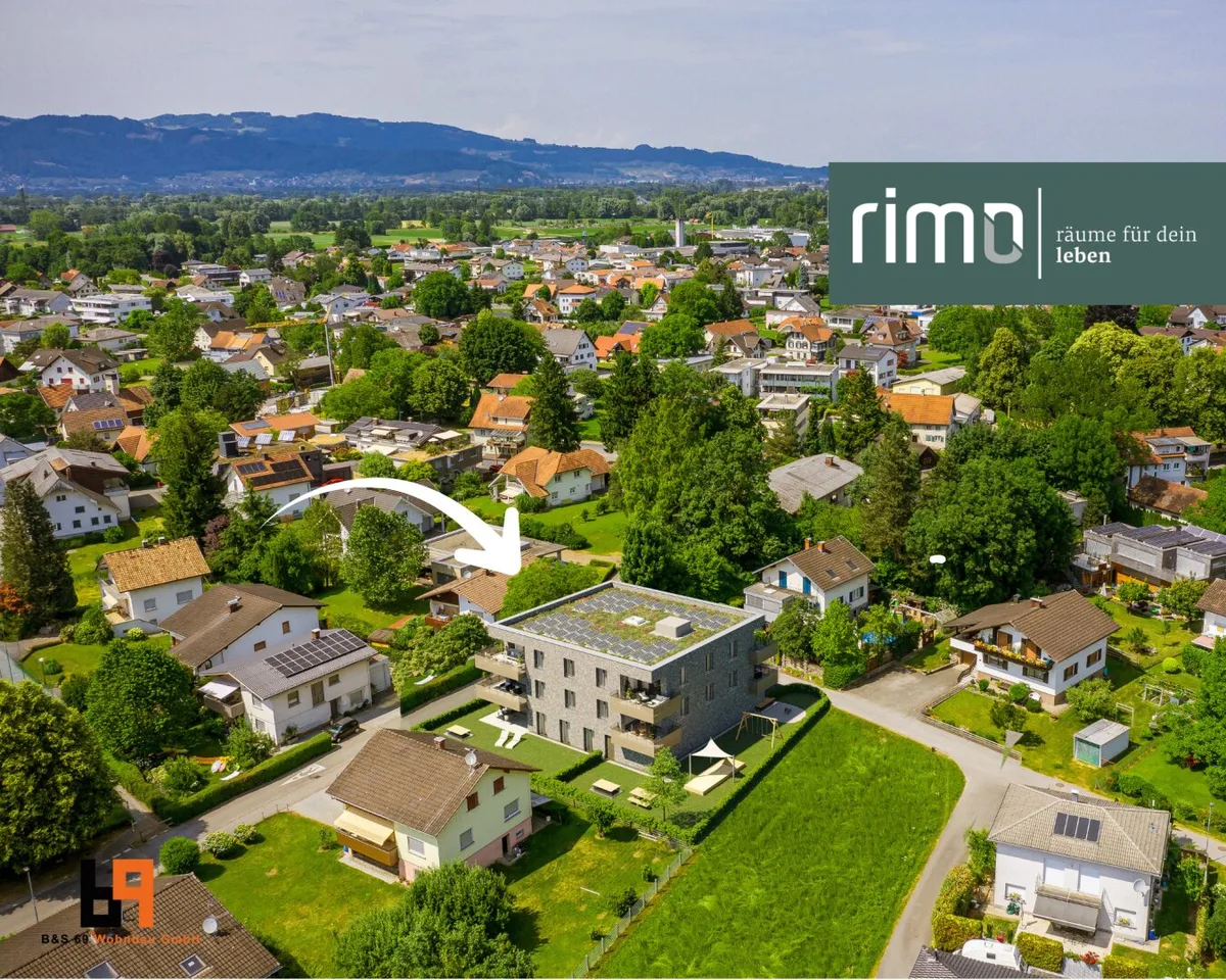 Kleinwohnanlage mit Kühlung, zentral gelegen in Altach