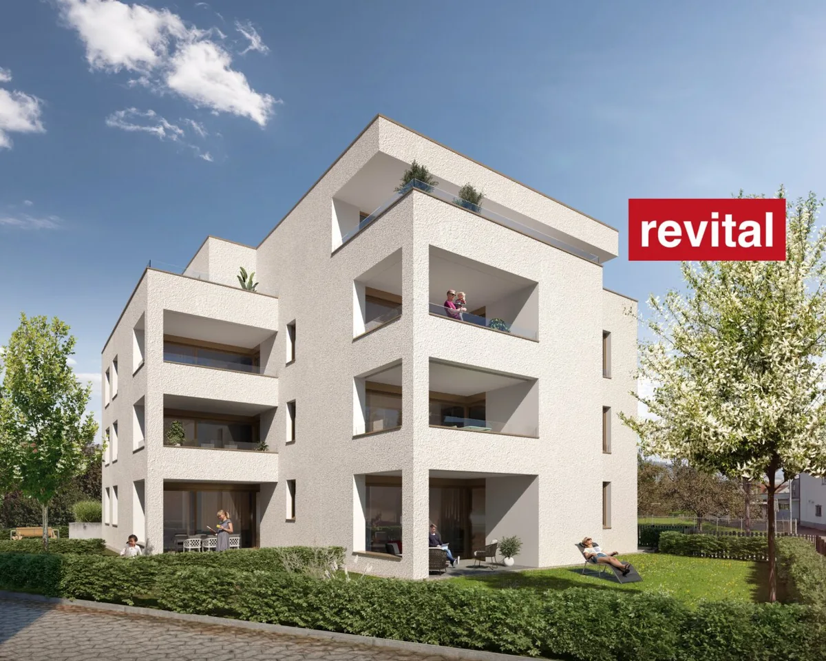 Bezugsbereite Wohnanlage Raiffeisenstraße 3 - Zentrumnahes & ruhiges Wohnen in Lustenau - Jetzt Nebenkosten sparen
