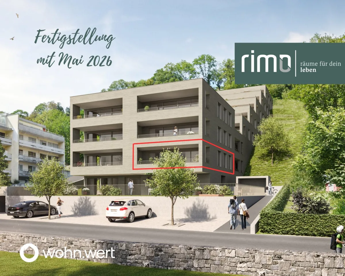 Wohnanlage "Hillside" - Traumhafte 3-Zimmerwohnung mit großzügiger Terrasse - Top 03