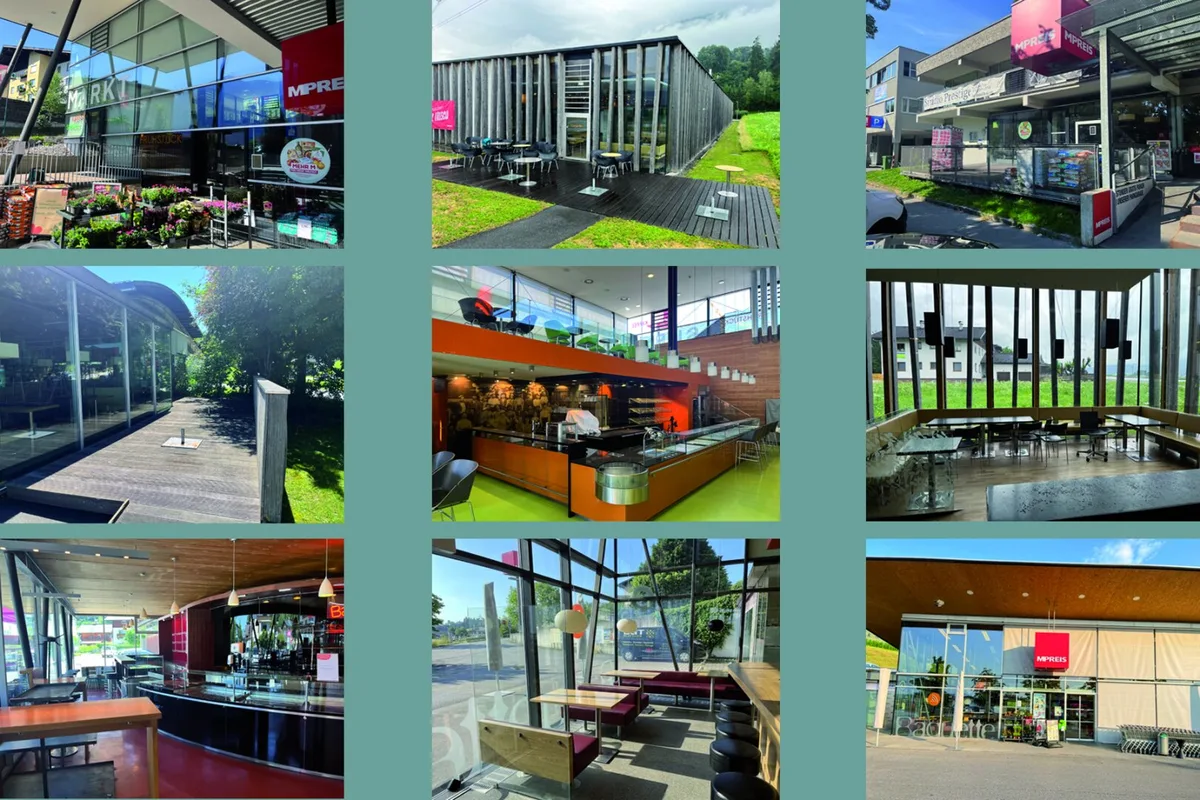 13 Gastronomie/Shopstandorte – Gewerbeflächen direkt beim MPREIS