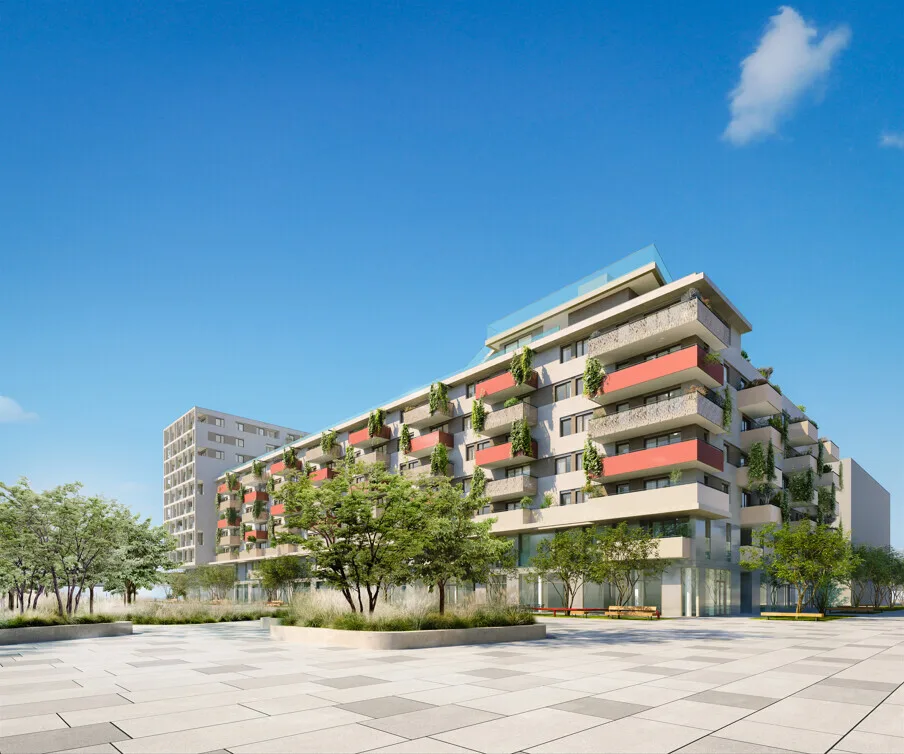 Wiens neuer Stadtteil mit Zukunft - Geschäftslokale im Oberen Hausfeld 1220 Wien zu mieten