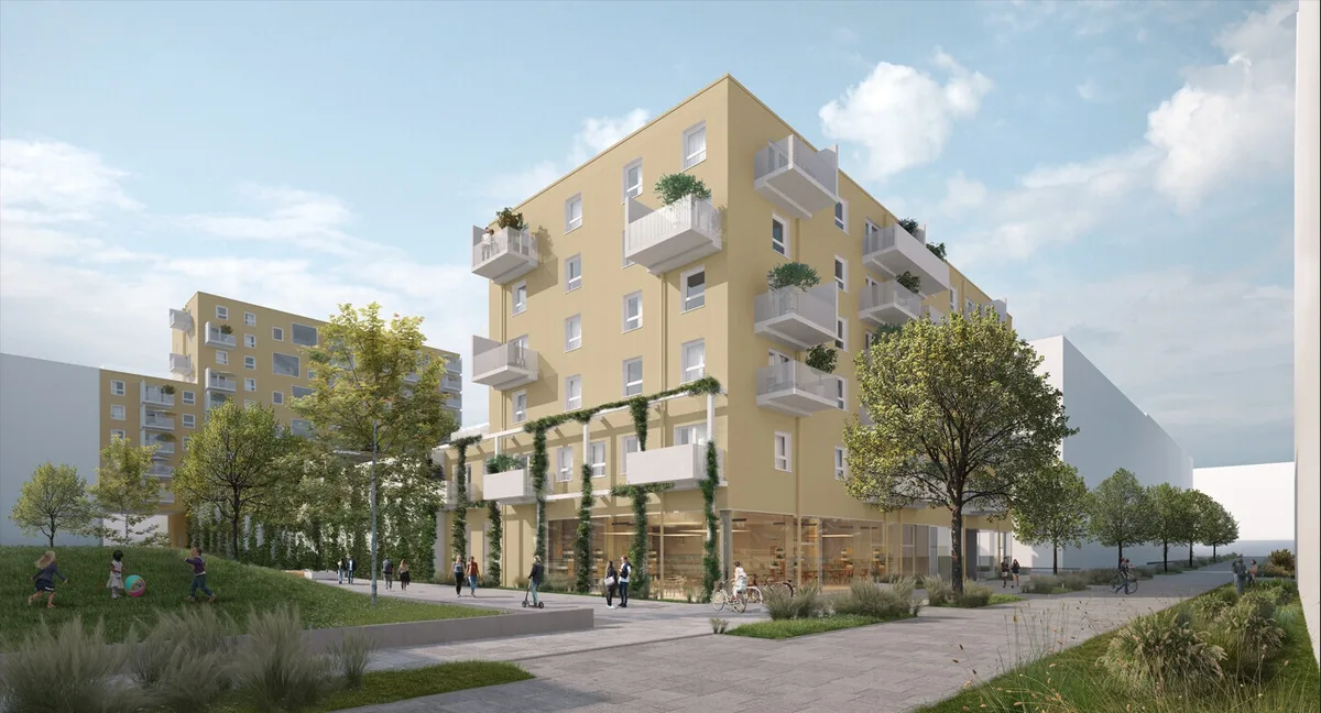 Wiens neuer Stadtteil mit Zukunft - Geschäftslokale im Oberen Hausfeld 1220 Wien zu mieten