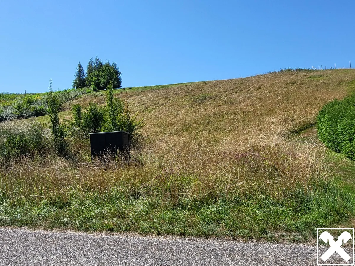 Baugrundstück in Hanglage ruhig gelegen - Infrastruktur vorhanden