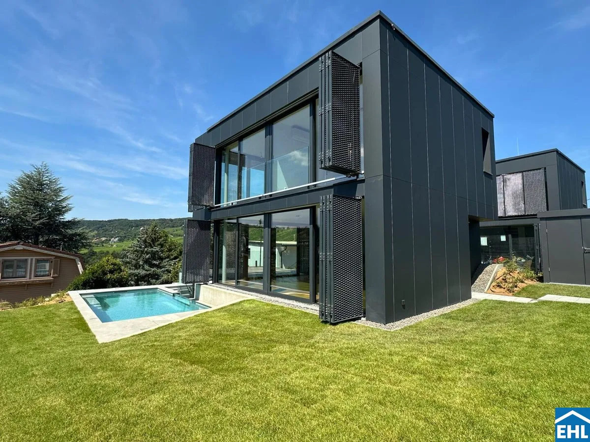 The UNIQUE Villen Sievering - Luxuriöses Wohnen mit Panoramablick, Sauna & Outdoor-Pool