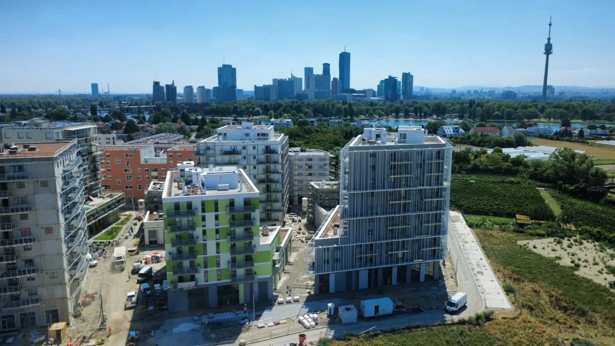 Der Beste Platz im Viertel - An der Schanze 25 - Begehrtes Wohnprojekt nahe Obere Alte Donau - Auf Eigengrund