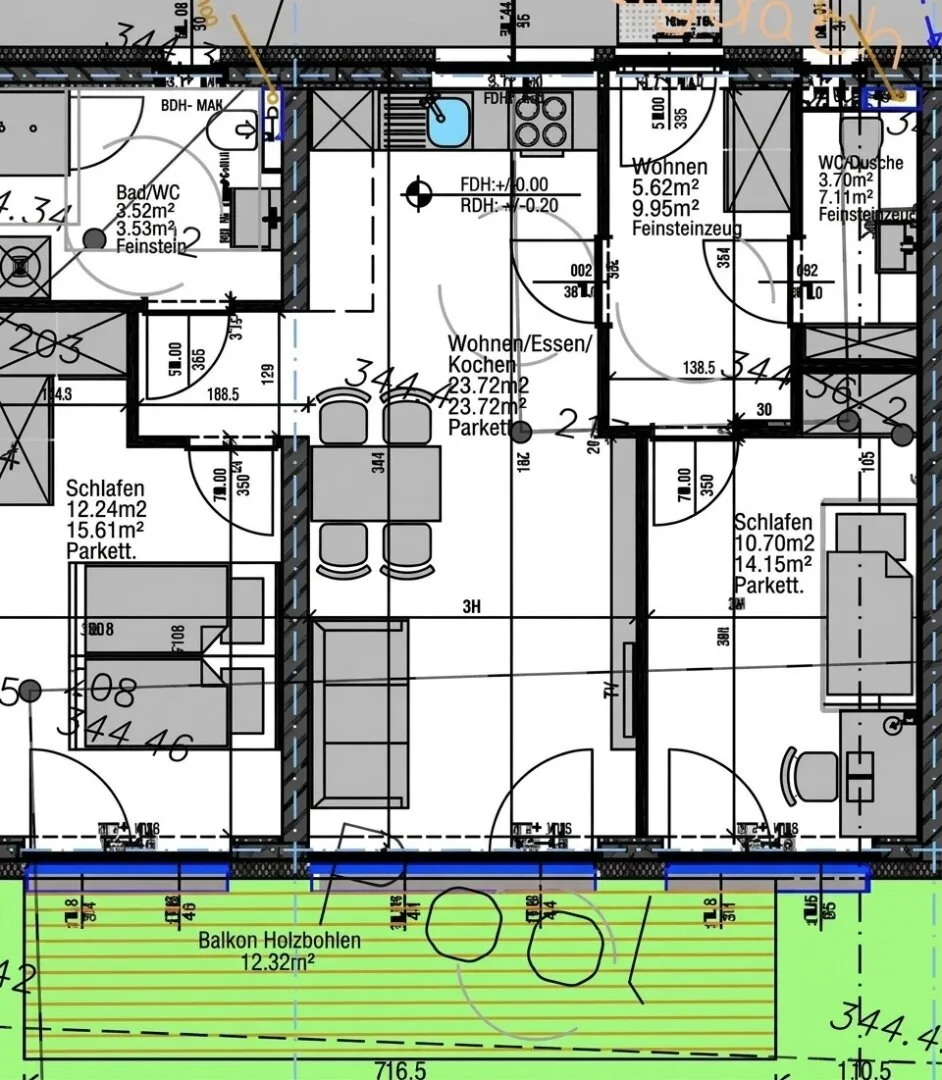 Moderne 3-Zi-Wohnung mit Balkon in 8055 Graz – Komfort & Stil inklusive!