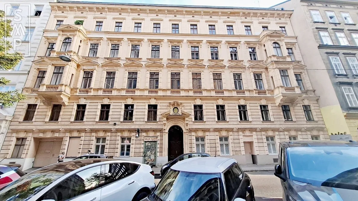 Repräsentatives Altbau-Atelier nahe dem Naschmarkt (ca. 110 m²) – Unbefristet vermietet