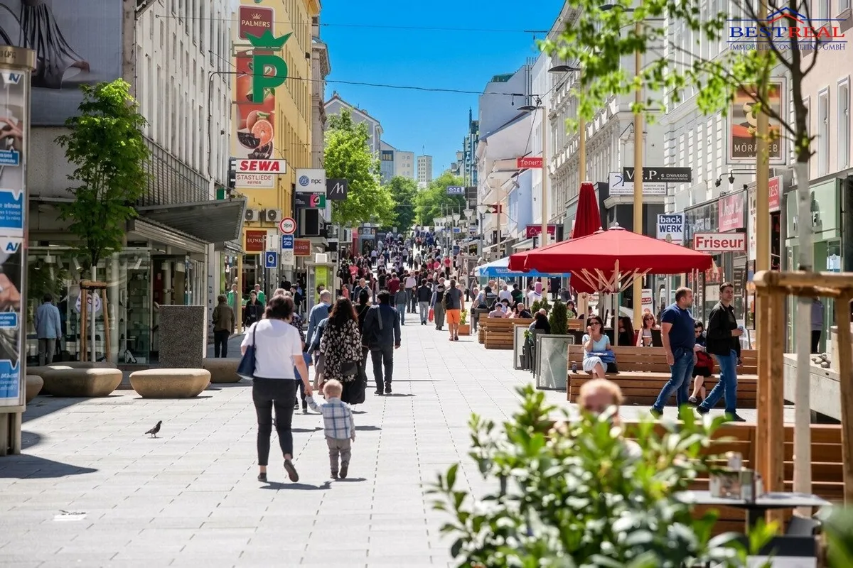 Toplage Fußgängerzone Meidling -  400 m² bis 1.050 m² Verkaufsflächen, branchenfrei