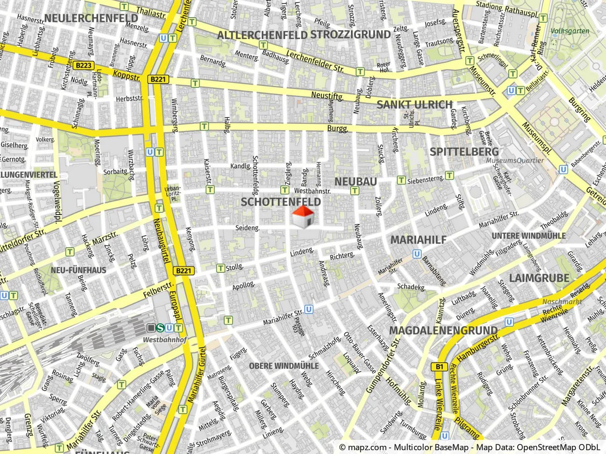 Garagenstellplätze in ausgezeichneter Lage ab Oktober - zu mieten in 1070 Wien