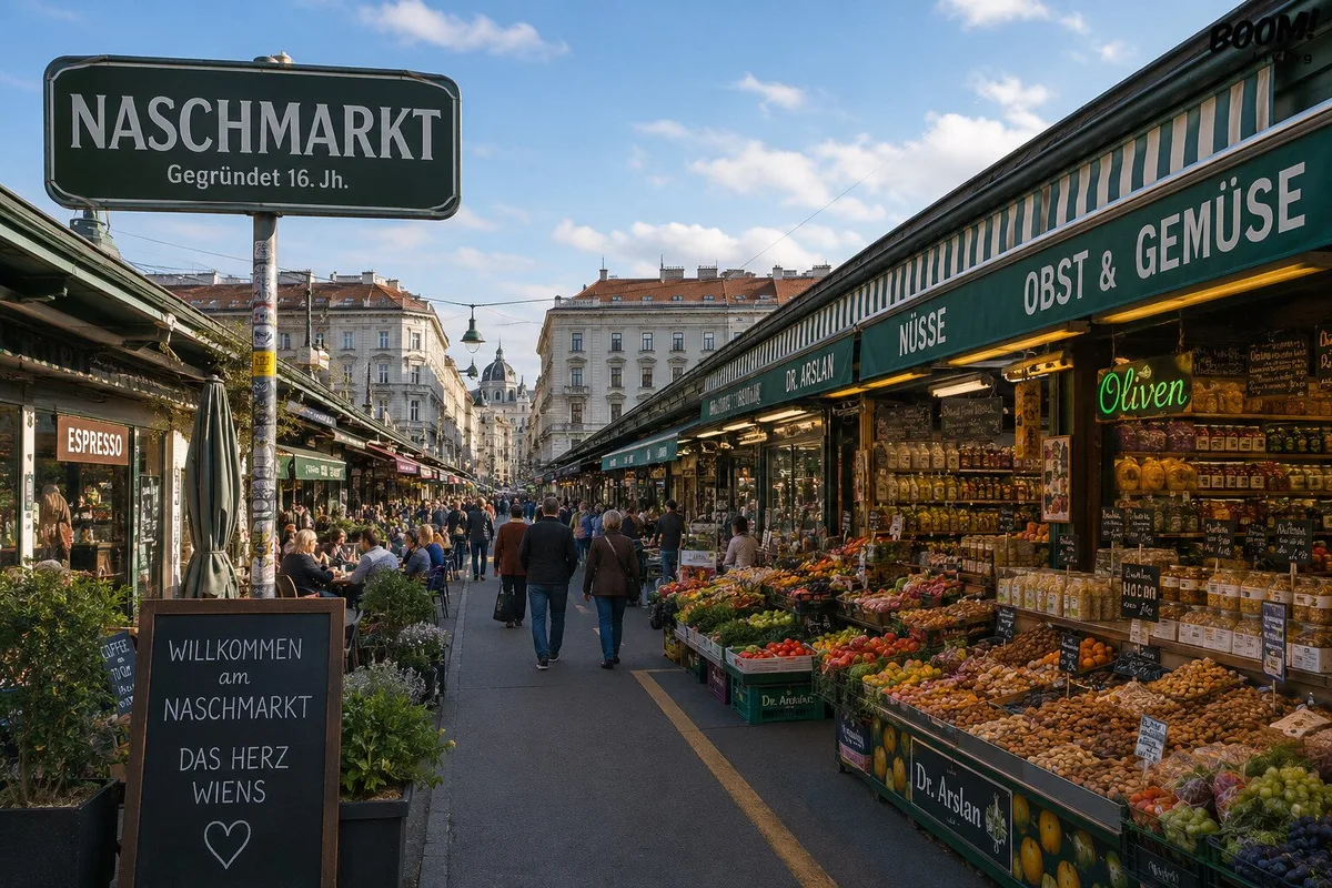 Investment-Rarität am Wiener Naschmarkt | Marktstand in Bestlage