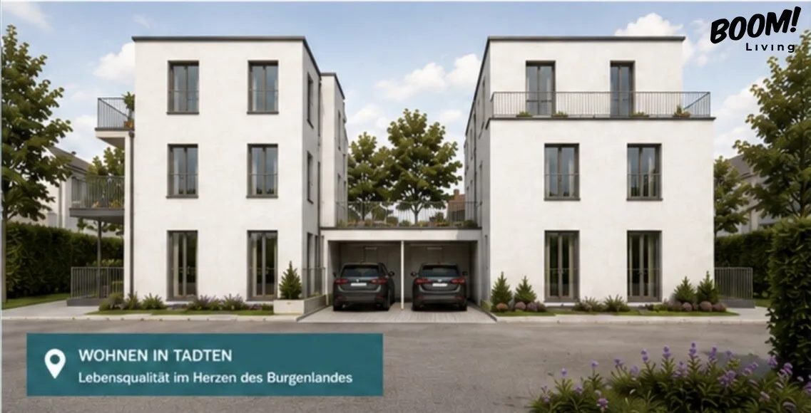 MODERNES WOHNEN IM HERZEN DES BURGENLANDES  Baubewilligtes Mehrfamilienhaus-Projekt mit drei hochwertigen Wohneinheiten