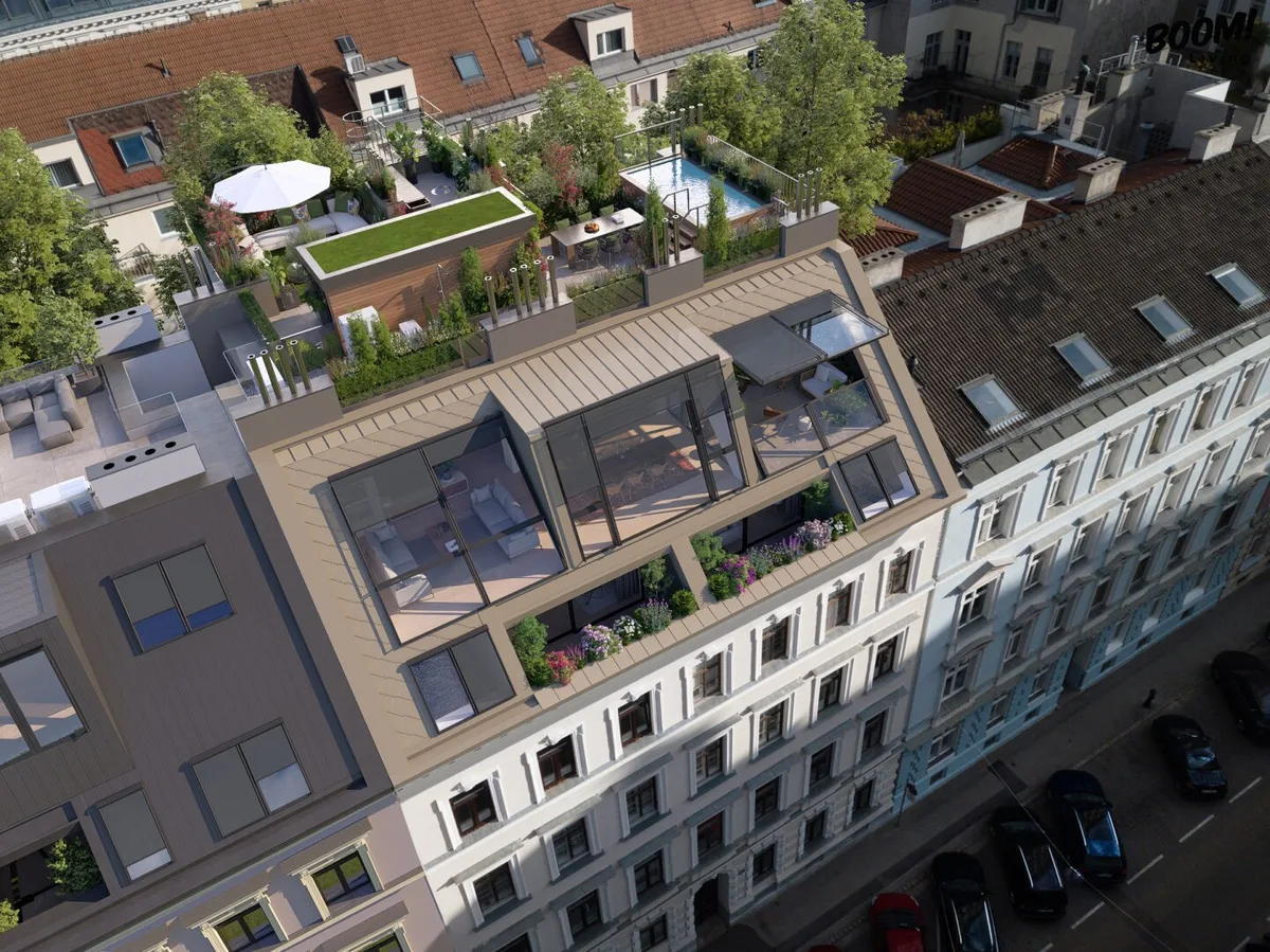 Cityline 1030 – Moderner Dachgeschossausbau neben Botschaftsviertel/Stadtpark