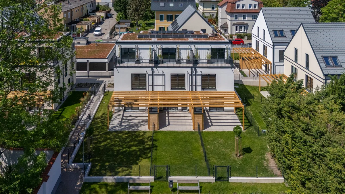 *FRÜHLINGSAKTION* JETZT 5% sparen! Exklusive Reihen- und Doppelhäuser am idyllischen Hunyadi Park mit Blick in den Park im ALTORT MARIA ENZERSDORF!