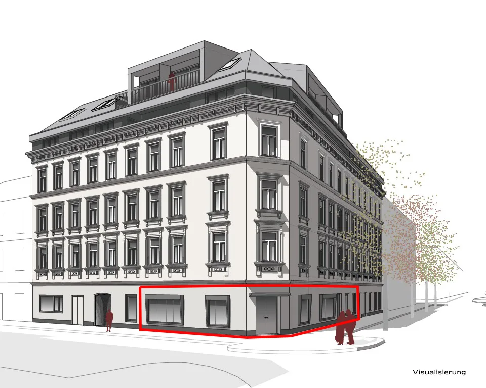 Neues Eck-Geschäftslokal Nähe Westbahnhof