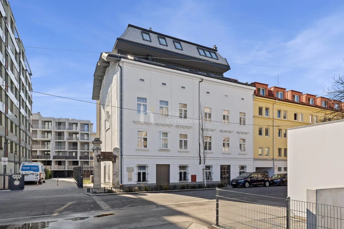 Grünes Cumberland – Revitalisierter Altbau nahe Schönbrunn | Nur noch 3 Einheiten verfügbar