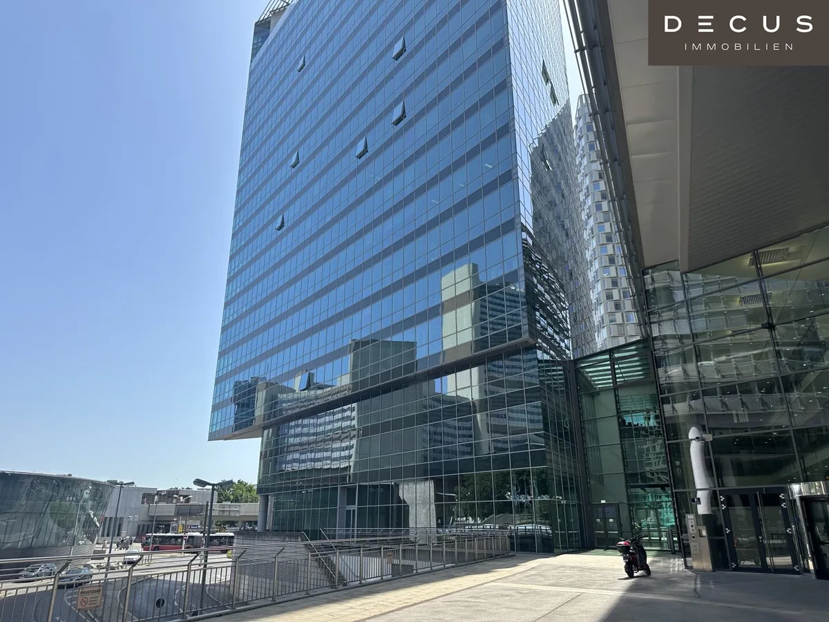 | TECH GATE VIENNA - Bauteil TOWER | Büros mit tlw. herrlichem Ausblick | DONAU-CITY
