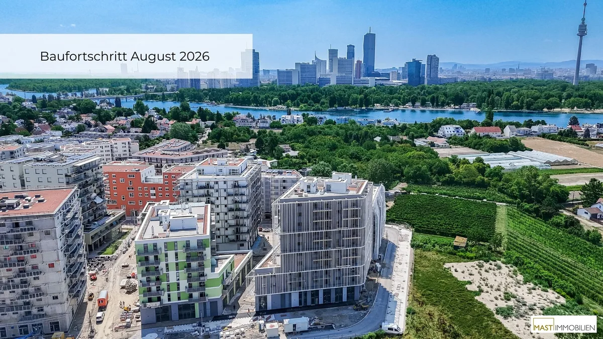 Oktober 2026! Provisionsfreie Wohnungen unweit des Donauzentrums und der alten Donau!