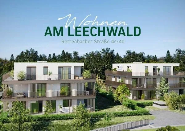 Neubauprojekt in Graz-Mariatrost – Wohnen am Leechwald mit Natur, Ruhe & perfekter Infrastruktur! – Verkaufsstart !!