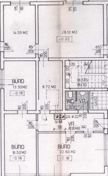 Büro mit 5 Räumen in Sinabelkirchen zu vermieten – 104 m² im Erdgeschoss!