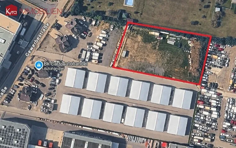 1500m² Gewerbe Baugrund in 2201 Hagenbrunn