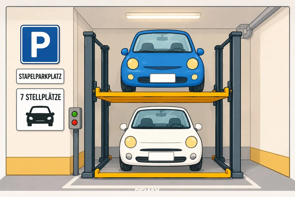 7 Stellplätze - Eine Investition!