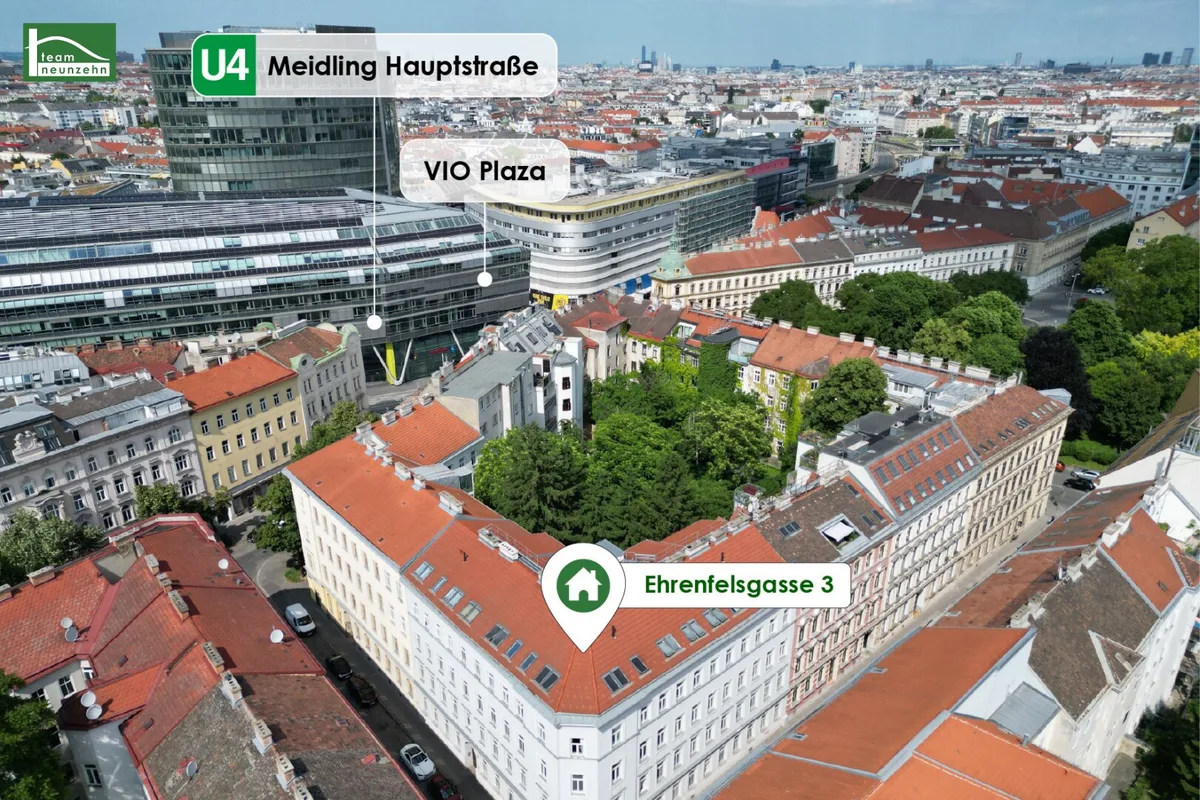 Charmanter Altbau in Toplage – Ehrenfelsgasse 3, 1120 Wien - JETZT ANFRAGEN