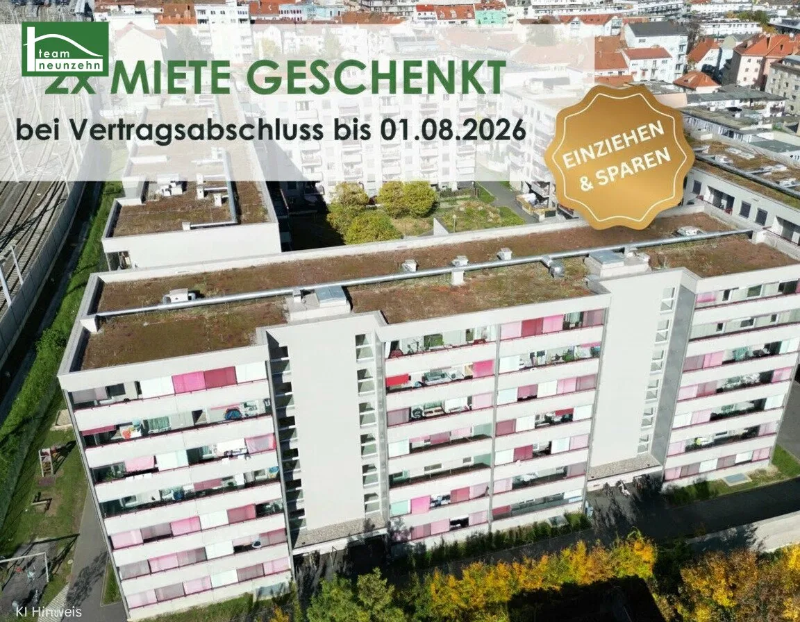 Moderne Wohnungen am Eggenberger Gürtel 50