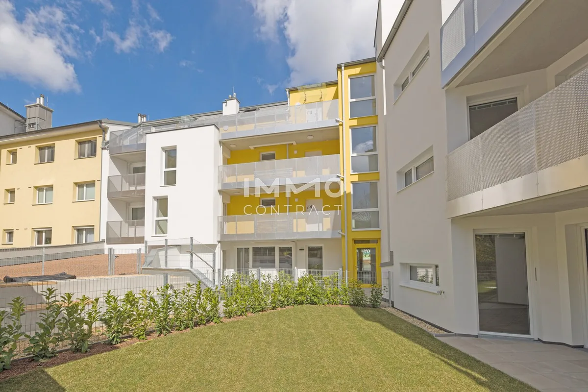 Neubauwohnungen, größtenteils mit privater Freifläche wie Eigengarten, Terrasse, Loggia oder Balkon. Provisionsfreier Erstbezug!