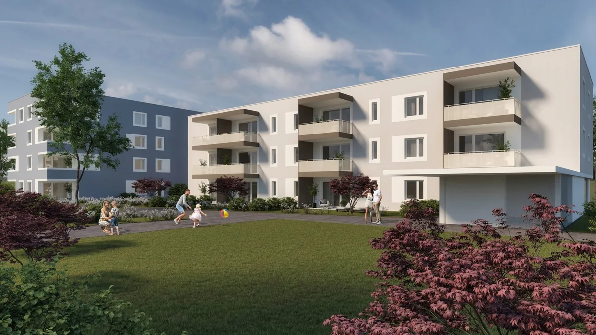 Erstbezug in Kremsmünster: Zentrales Wohnen mit Fußbodenheizung, Terrassen oder Balkonen & Tiefgarage!