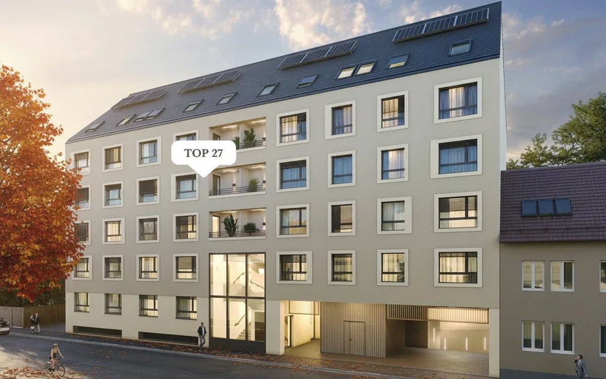 2-Zimmer-Anlegerwohnung mit Loggia im 3. Obergeschoss