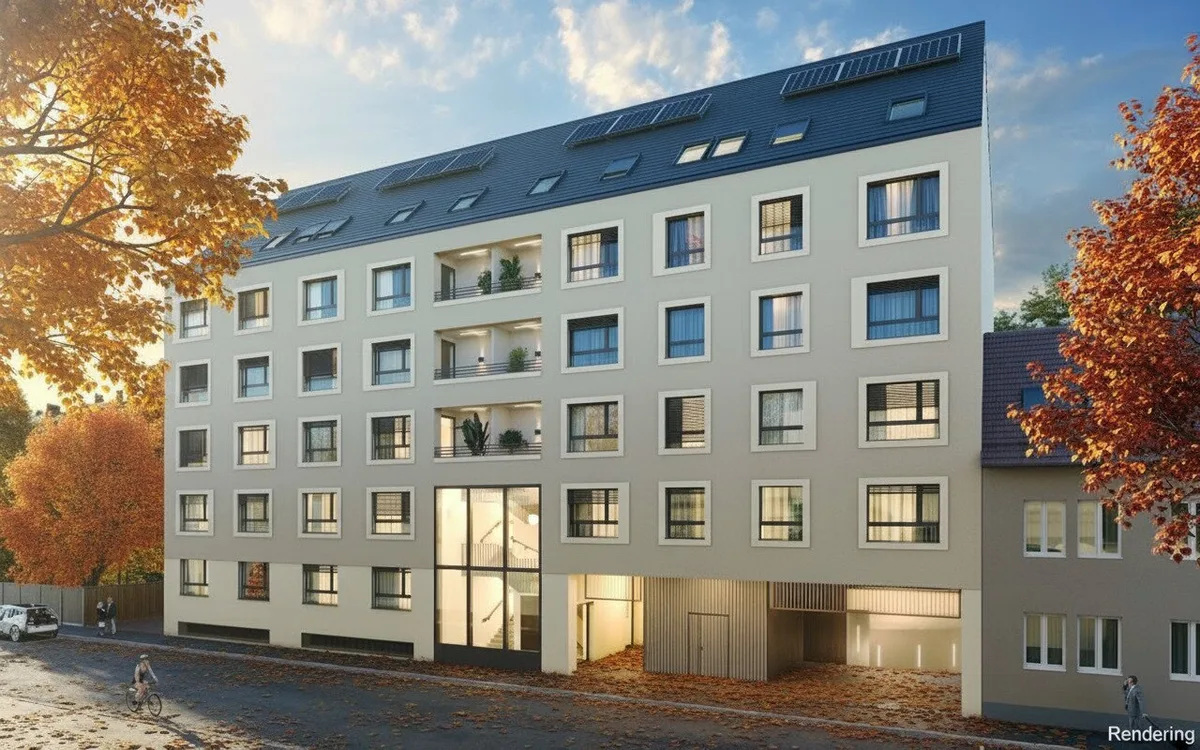 Exklusive 2-Zimmer-Wohnung mit Balkon im 1. Obergeschoss