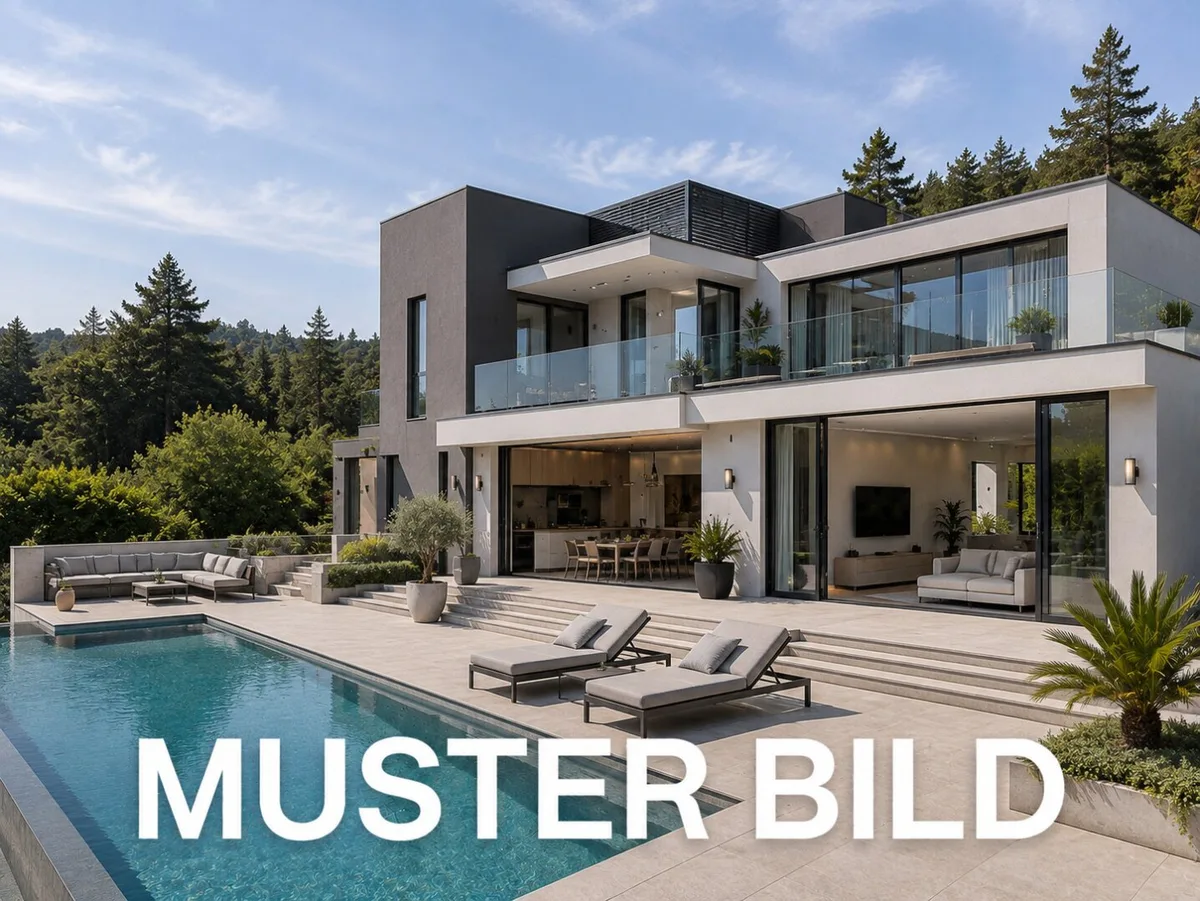 Designer Villa  mit Infinity-Pool in 1190 Wien zu vermieten!!