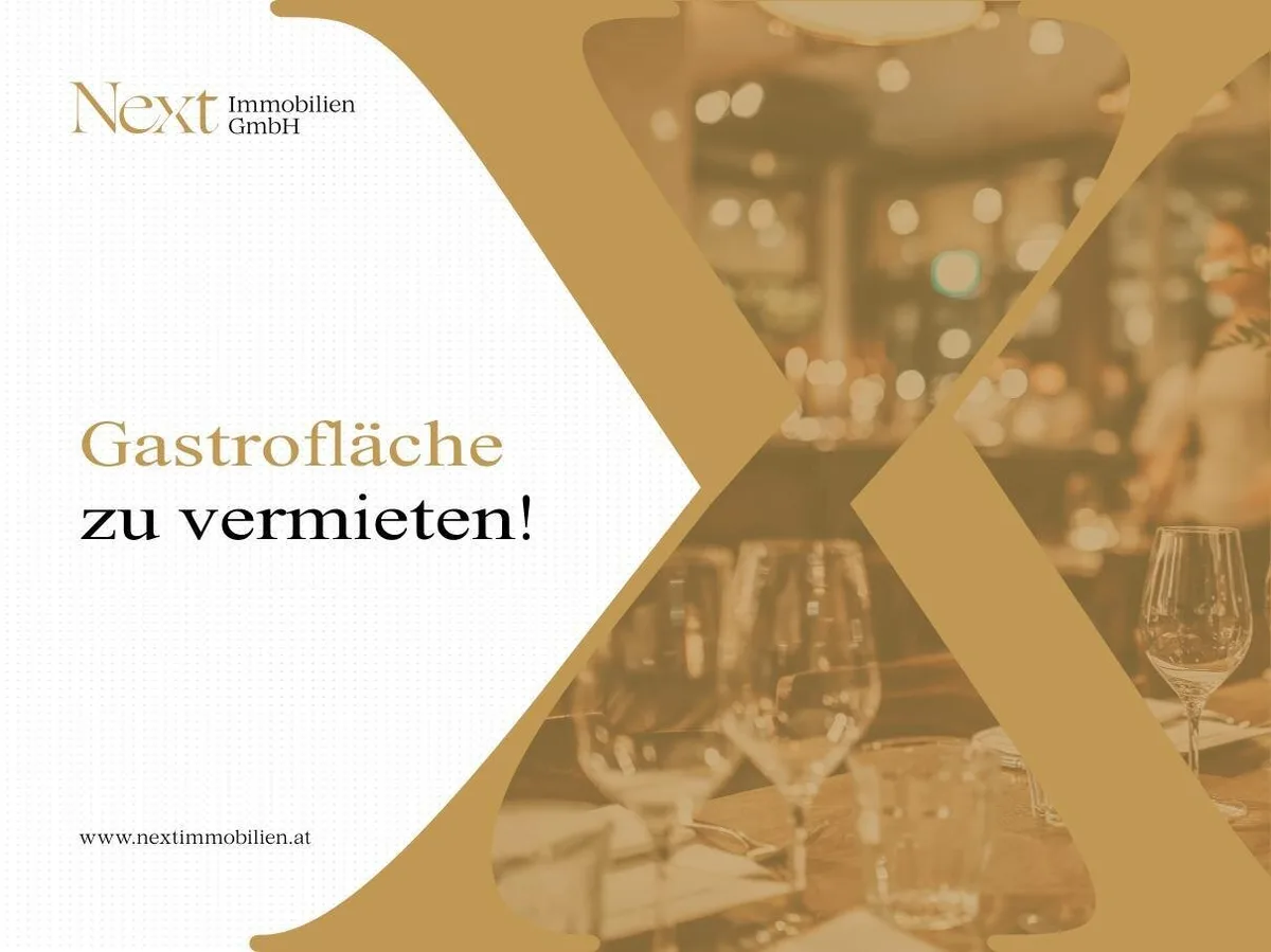 Moderne Gastrofläche - Neubau - mit einladendem Gastgarten im Herzen von Traun zu vermieten!
