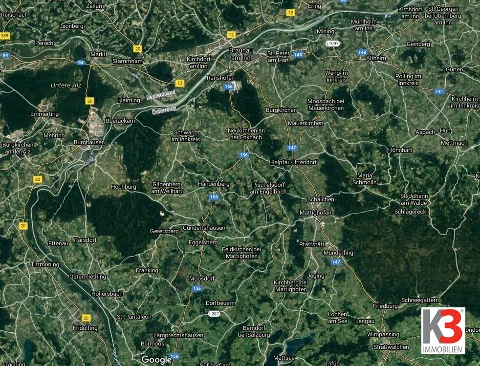 Grünland in OÖ/Innviertel, vielleicht zur Neugründung einer Landwirtschaft