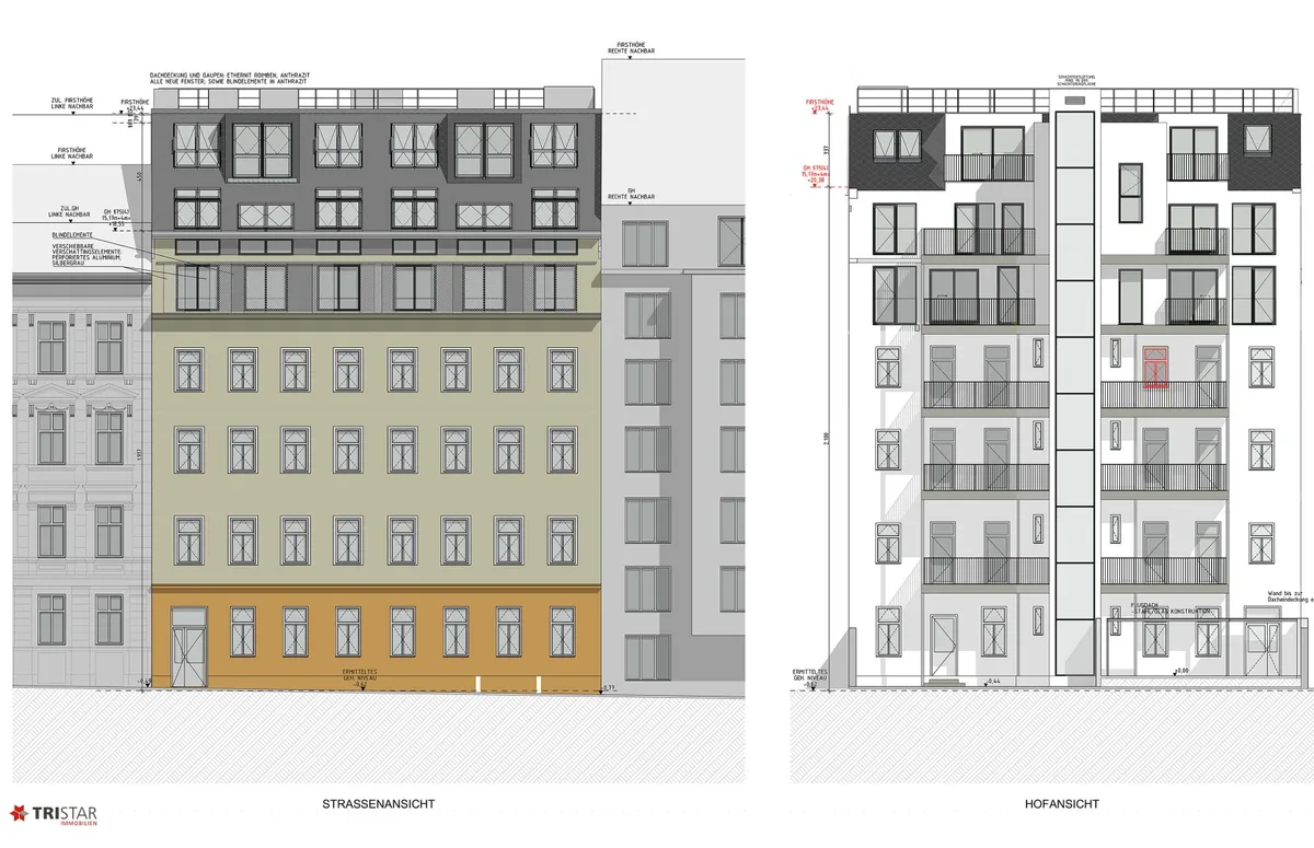 NEU! ++ ERSTBEZUG ++ 6 WOHNUNGEN MIT 3–4 ZIMMERN IN 1050 WIEN ++ BALKON ++ KLIMAANLAGE ++ LUFTWÄRMEPUMPE ++ BARRIEREFREI ++ 8-PERSONEN-AUFZUG ++