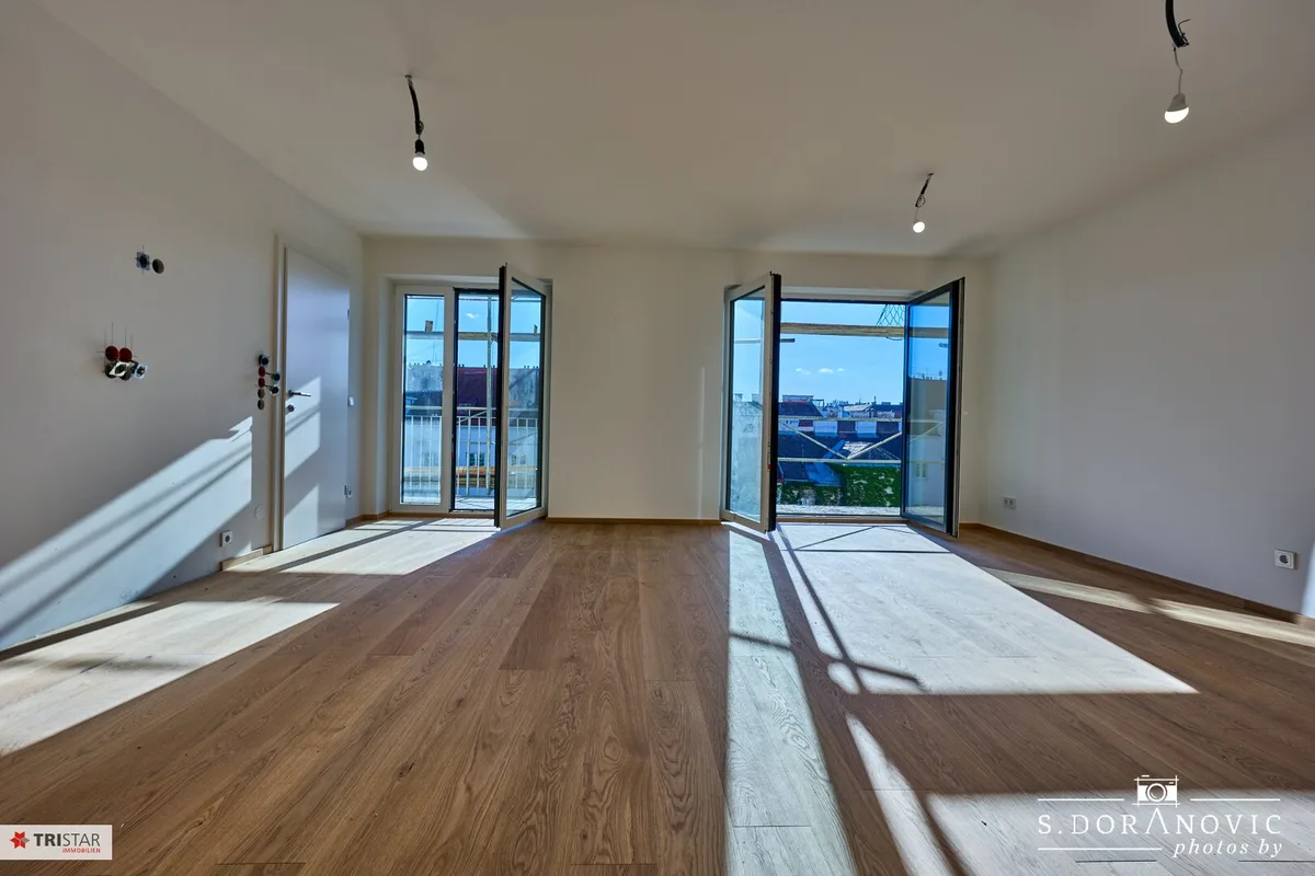 NEU! ++ ERSTBEZUG ++ 6 WOHNUNGEN MIT 3–4 ZIMMERN IN 1050 WIEN ++ BALKON ++ KLIMAANLAGE ++ LUFTWÄRMEPUMPE ++ BARRIEREFREI ++ 8-PERSONEN-AUFZUG ++