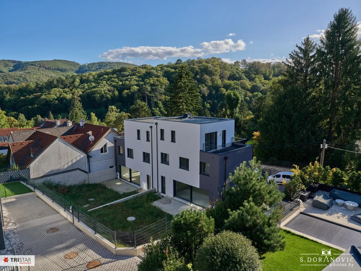 NEU! SCHLÜSSELFERTIG ++ EIGENGRUND: KEIN PACHT- ODER BAURECHT ++ ZIEGELMASSIV ++ KELLER ++ PKW-STELLPLÄTZE ++ KLOSTERNEUBURG ++