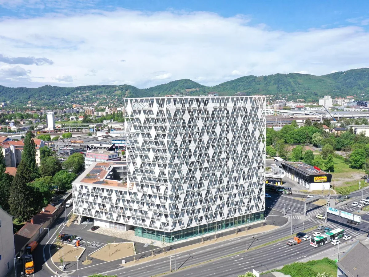 Neubau Geschäftsfläche im markanten "Level KS1" Tower