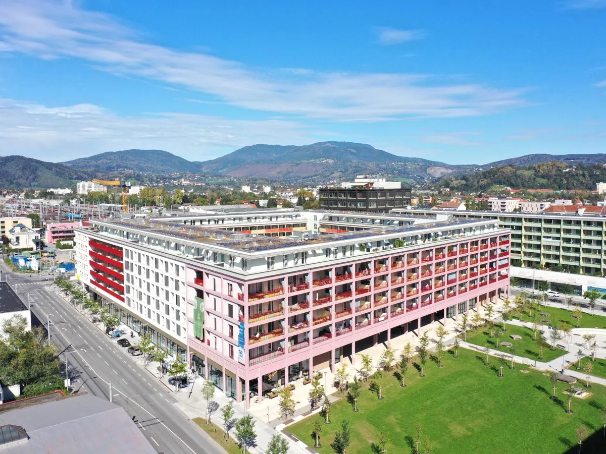 Neubau-Geschäftsfläche im "Smart Quadrat" - "Smart City Graz"
