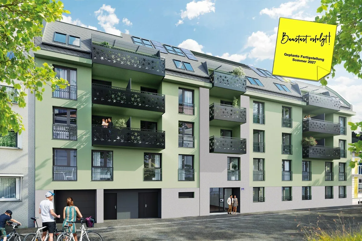 Meidlinger Markt Nähe - nachhaltige Kühlung  - Ruhelage, Nähe U4/ U6 - Projekt in Bau